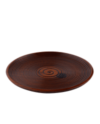 Fuki-urushi lacquerware marubon tray