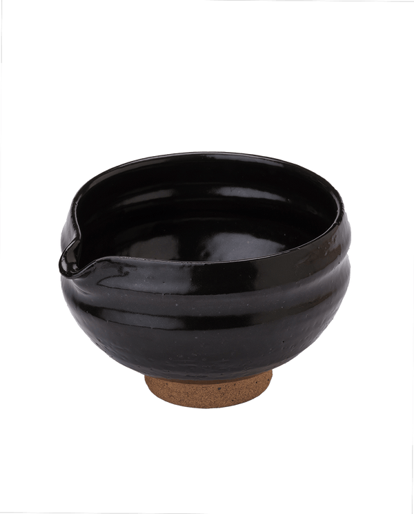 Black Tea Bowl with Serving Spout